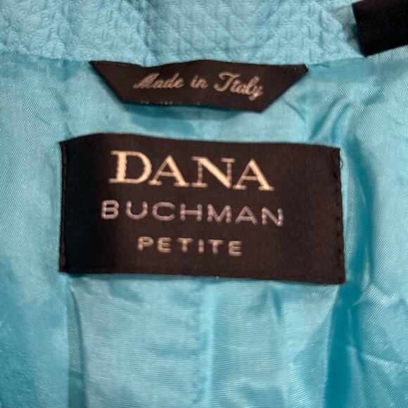 Dana Bachman 8Petite Aqua 2 Piece Suit with Diamond Texture - Picture 6 of 12